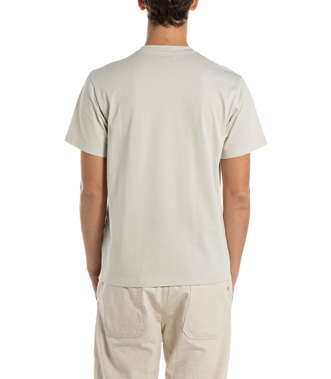 レギュラーフィット オーガニックコットンジャージー プリント Tシャツ 詳細画像 アイスグレー 2